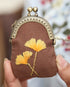 Embroidery Gold Bag Ornaments Creative Making Gifts Women's Fabric Embroidery Kit Sweater Chain